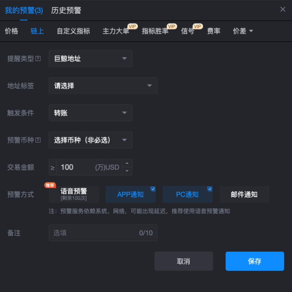 10种预警